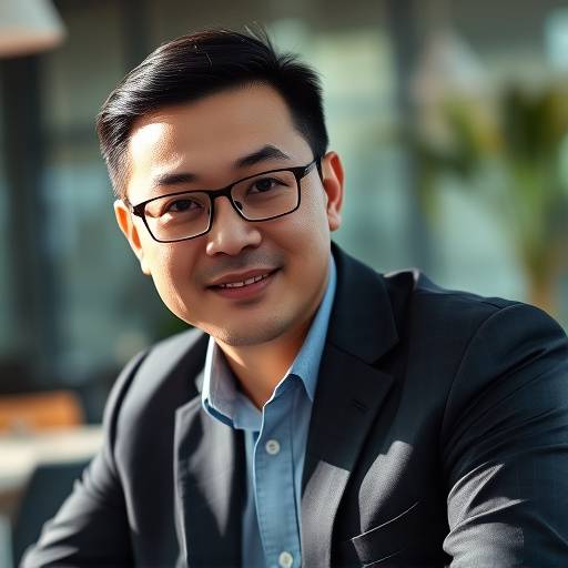 Photo of David Chen, Senior Developer, looking focused and professional.