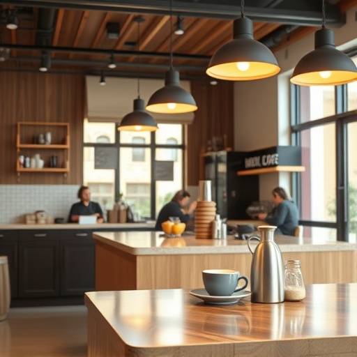 Website for 'The Daily Grind' Coffee Shop, featuring a modern design and online ordering system.